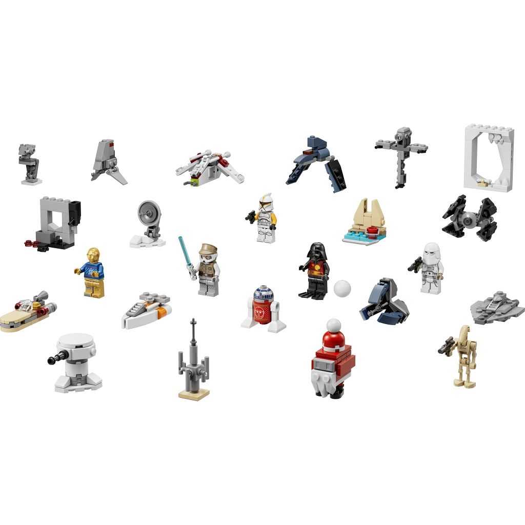 Star Wars Lego Calendario de Adviento LEGO Star Wars Edades 6+ # 75340 Artículo 329 Piezas | YGN-354091